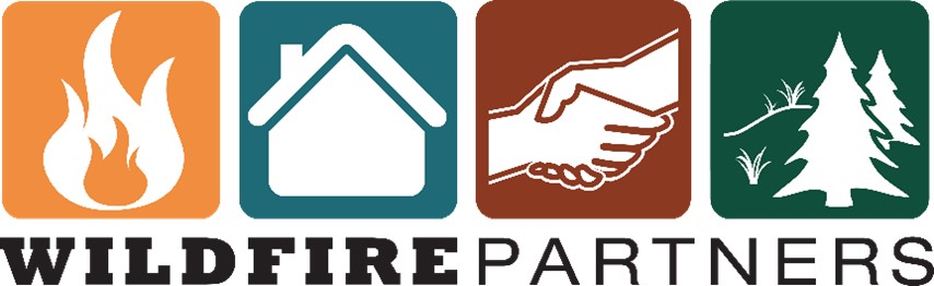 A logo for Wildfire Partners in Boulder County