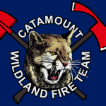 Logo for the Catamount Wildland Fire Team.