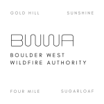 Boulder West Wildfire Authority logo