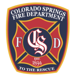 Image of a COS Fire Department patch/logo