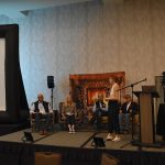 Photo of a conference panel at the 2024 Colorado Wildland Fire Conference