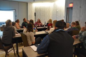 Photo of conference attendees at the 2024 Colorado Wildland Fire Conference