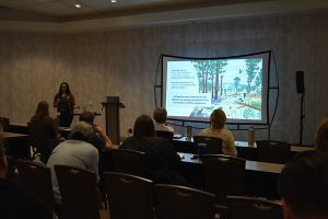 Photo of conference attendees at the 2024 Colorado Wildland Fire Conference