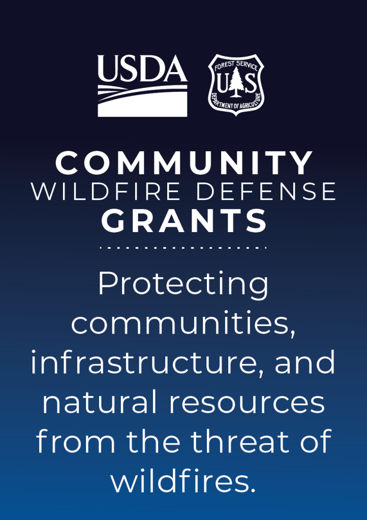 Cover Image for the USDA Community Wildfire Defense Grant Program