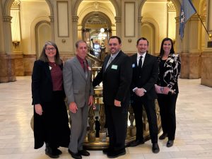 Image of some of the Emergency Managers attending the CEMA Capital Day in Colorado March 10, 2025